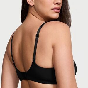 Victoria's Secret Black Lightly Lined Demi Bra 36C T-Shirt Style